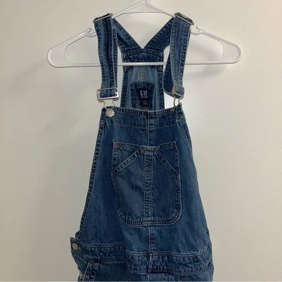 GAP Loose Denim Overalls - Picture 2 of 7